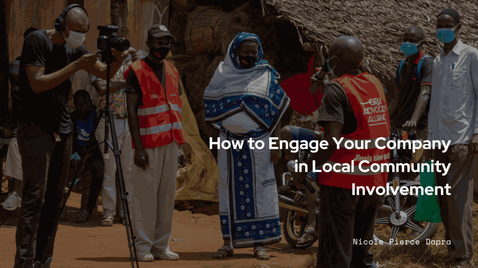 How To Engage Your Company In Local Community Involvement - Nicole ...